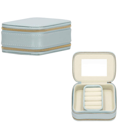 Papuošalų dėžutė mėlynos spalvos HA1035 11,5x8,5x5cm