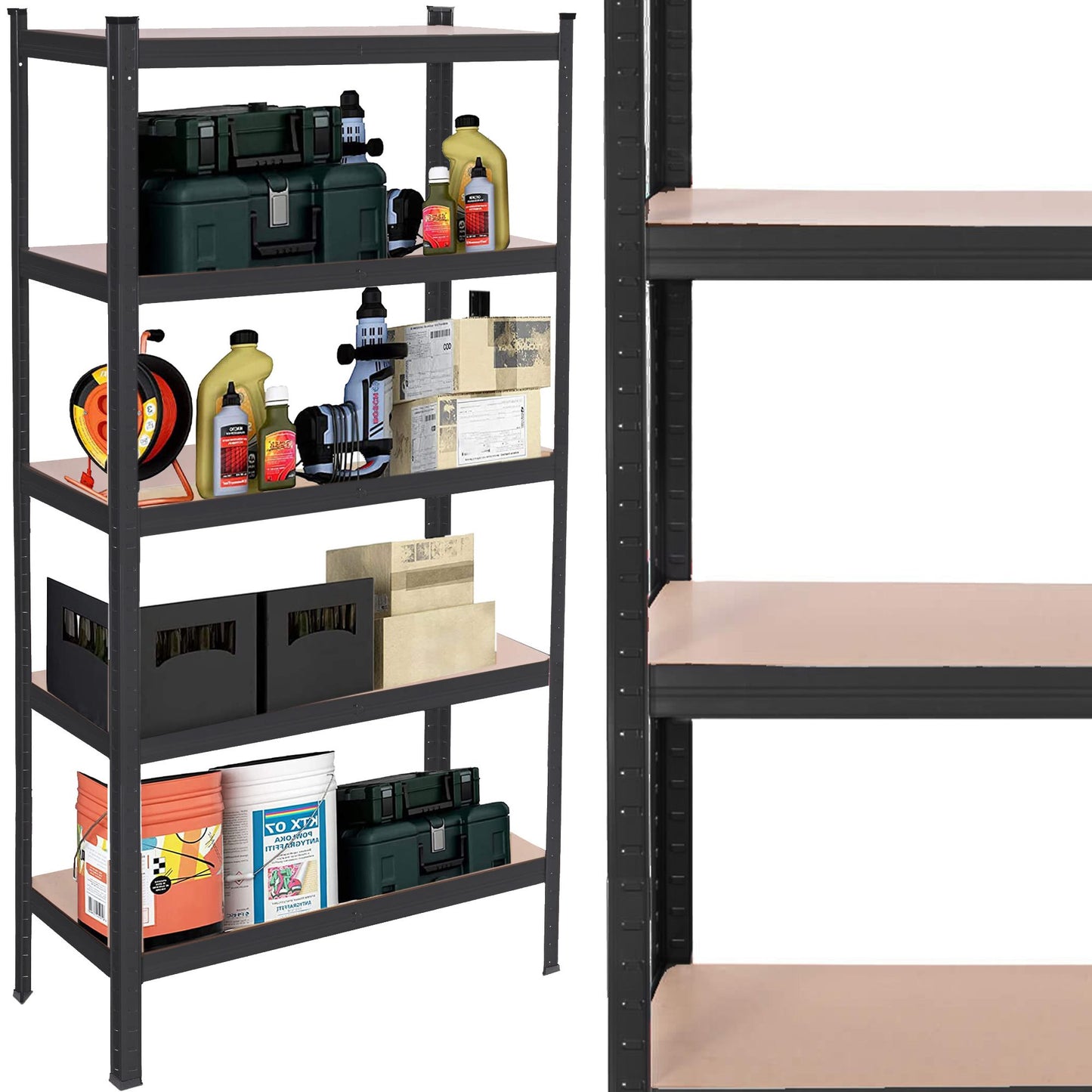 Sandėliavimo lentyna HA5261 150 x 75 x 30 cm