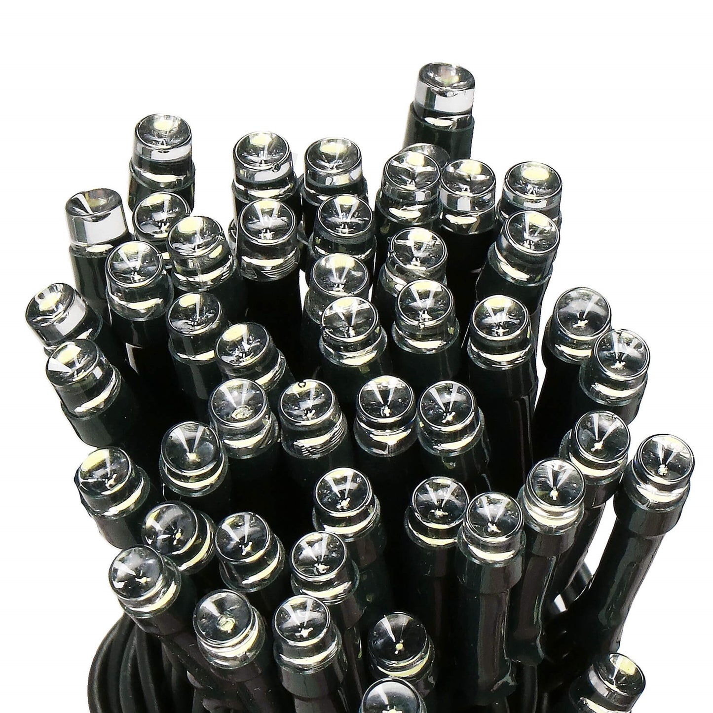 Kalėdinės lemputės su saulės baterija CL4149 12m, šilta balta, 8 apšvietimo funkcijos