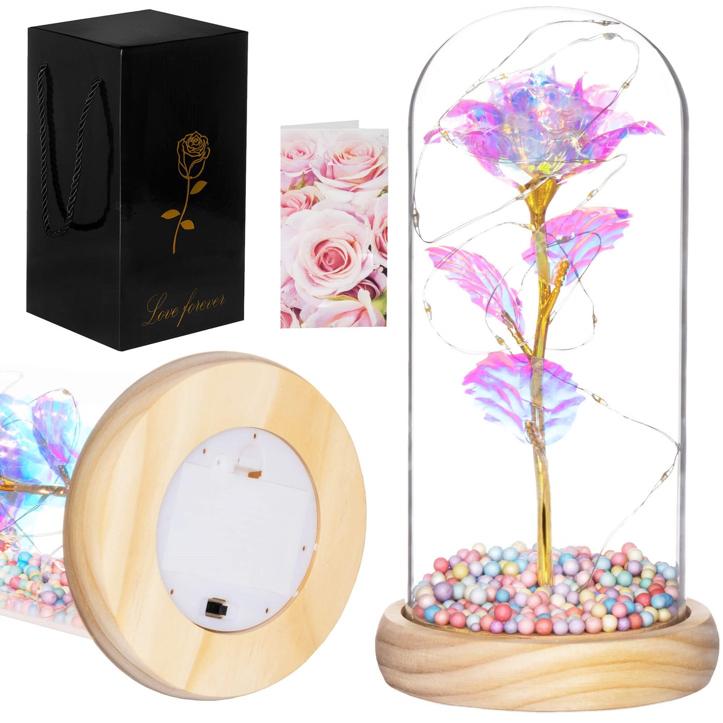 Amžinoji rožė stikliniame kupole  HA5159