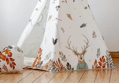 Teepee tent - Forest friends