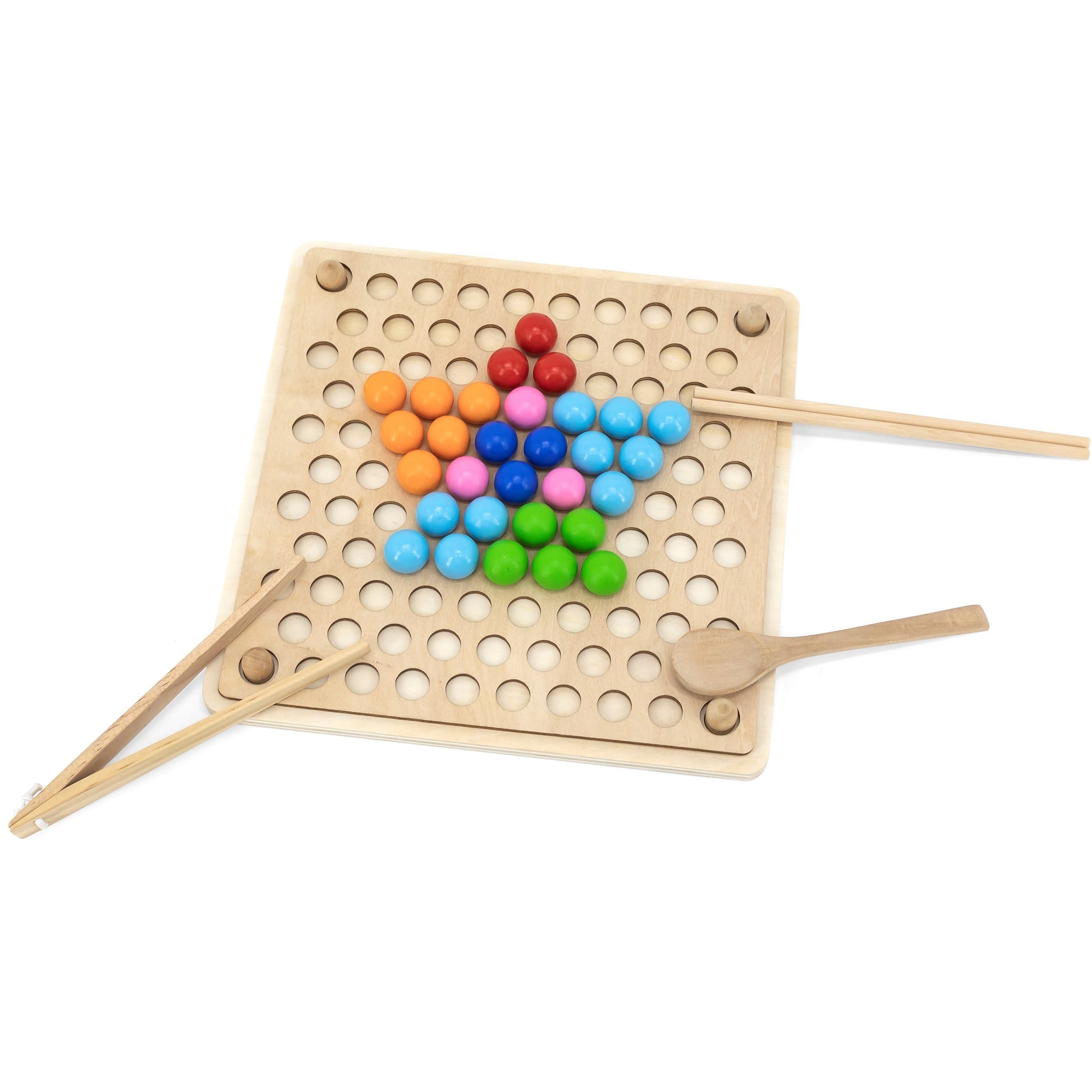 Wooden Catch and Match Montessori Puzzle